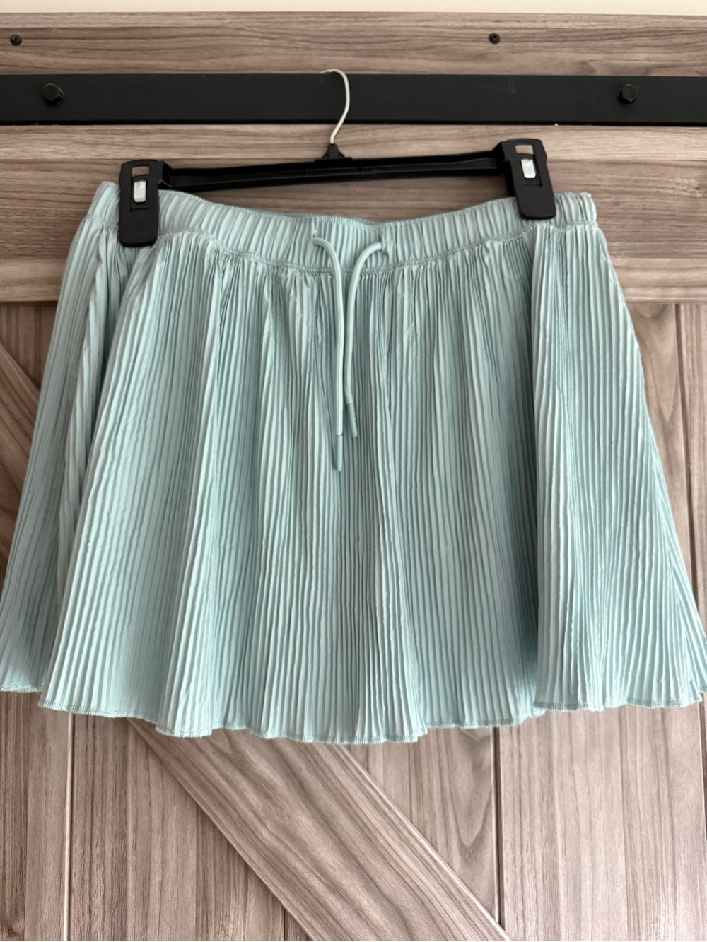 Gilly Hicks Women’s Blue Tennis Skort Pleated Drawstring Elastic Waist M